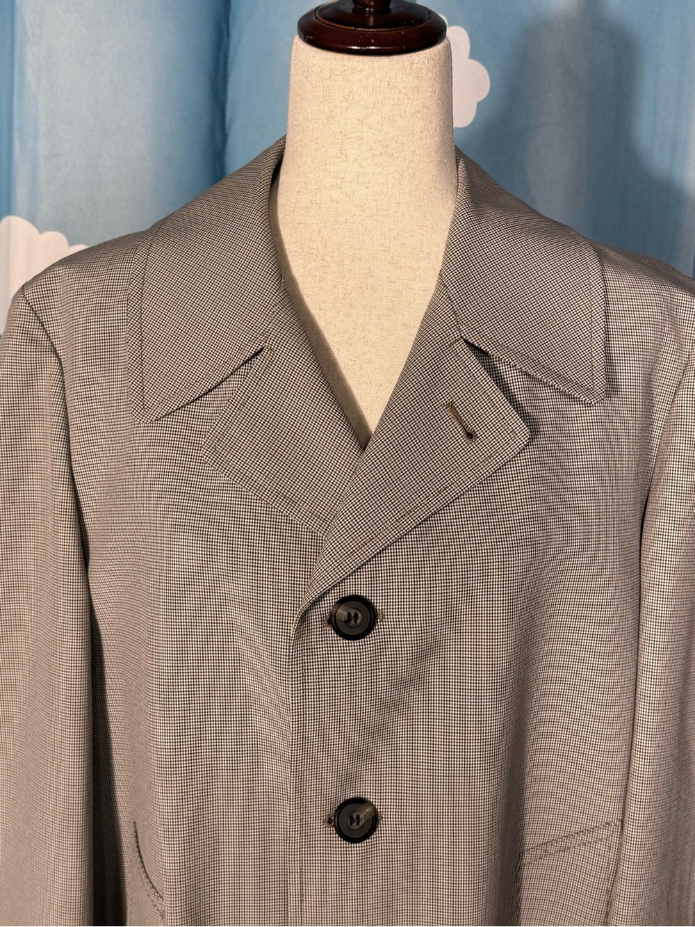 London Fog Beige Single-Breasted Raincoat / overcoat. Men- 38S, Women XLR - Picture 7 of 8